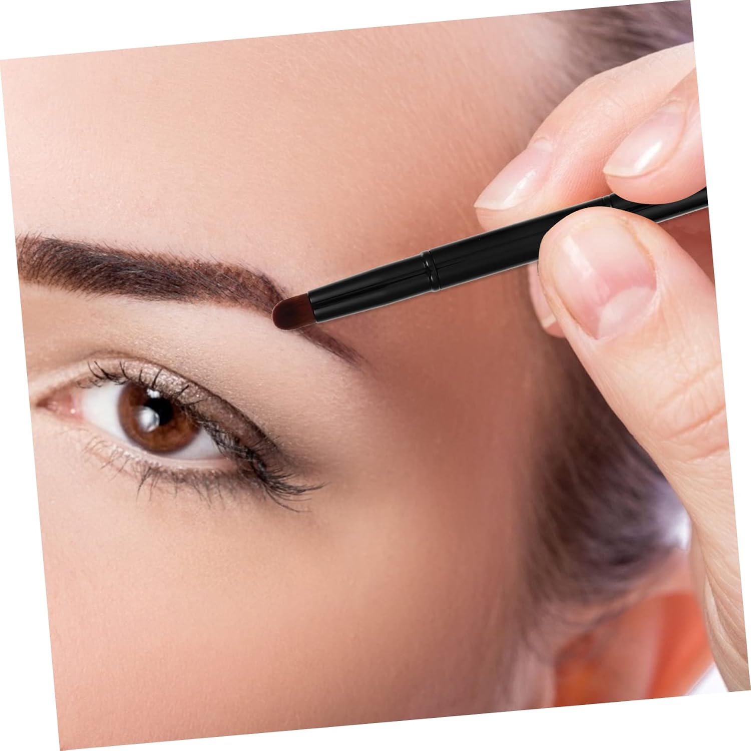 2pcs Portable Eyebrow Brush Double-ended Brush Makeup for Benefit Brow