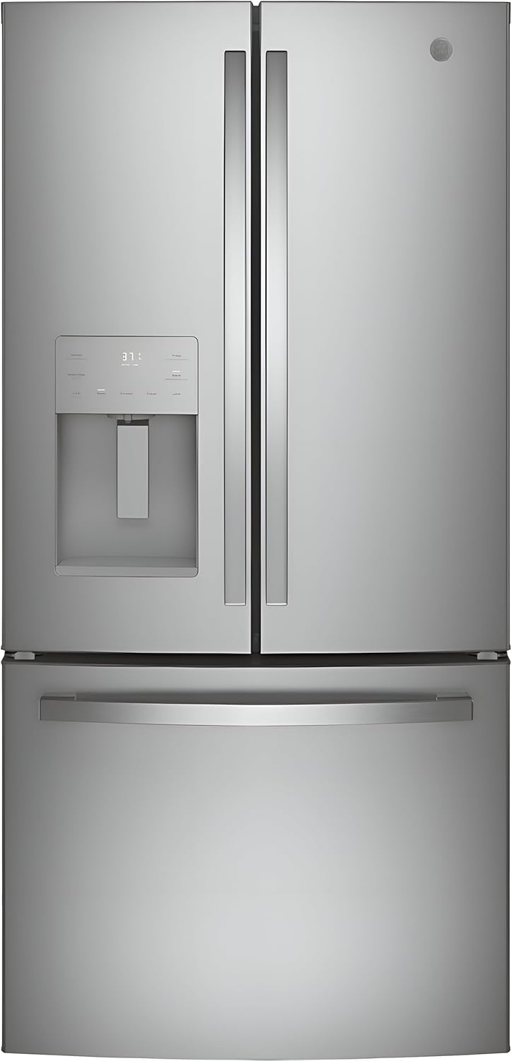 GE GYE18JYLFS 17.5 Cu. Ft. Counter-Depth French Door Refrigerator