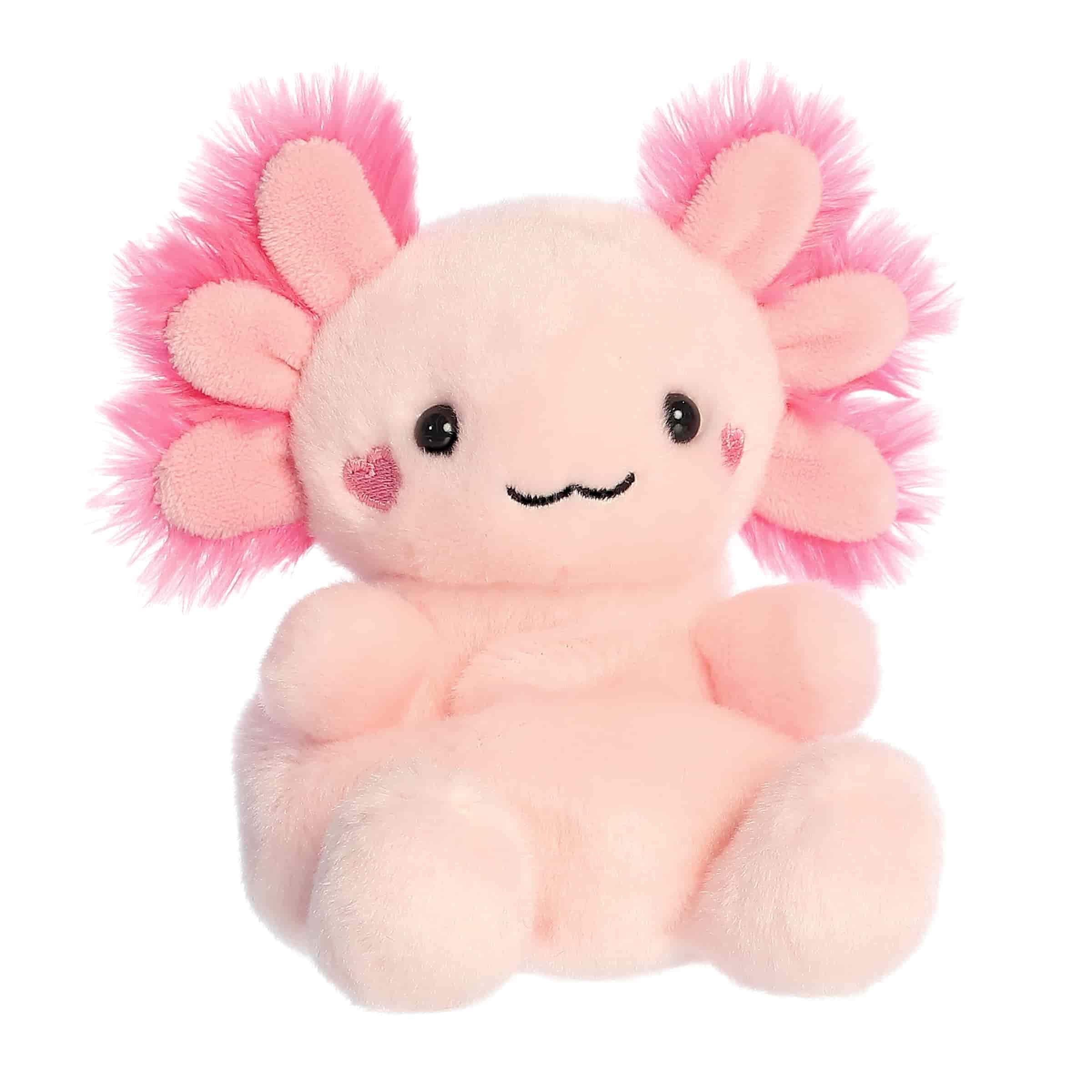 Amazon.com: Aurora® Adorable Palm Pals™ Xena Love Axolotl™ Stuffed