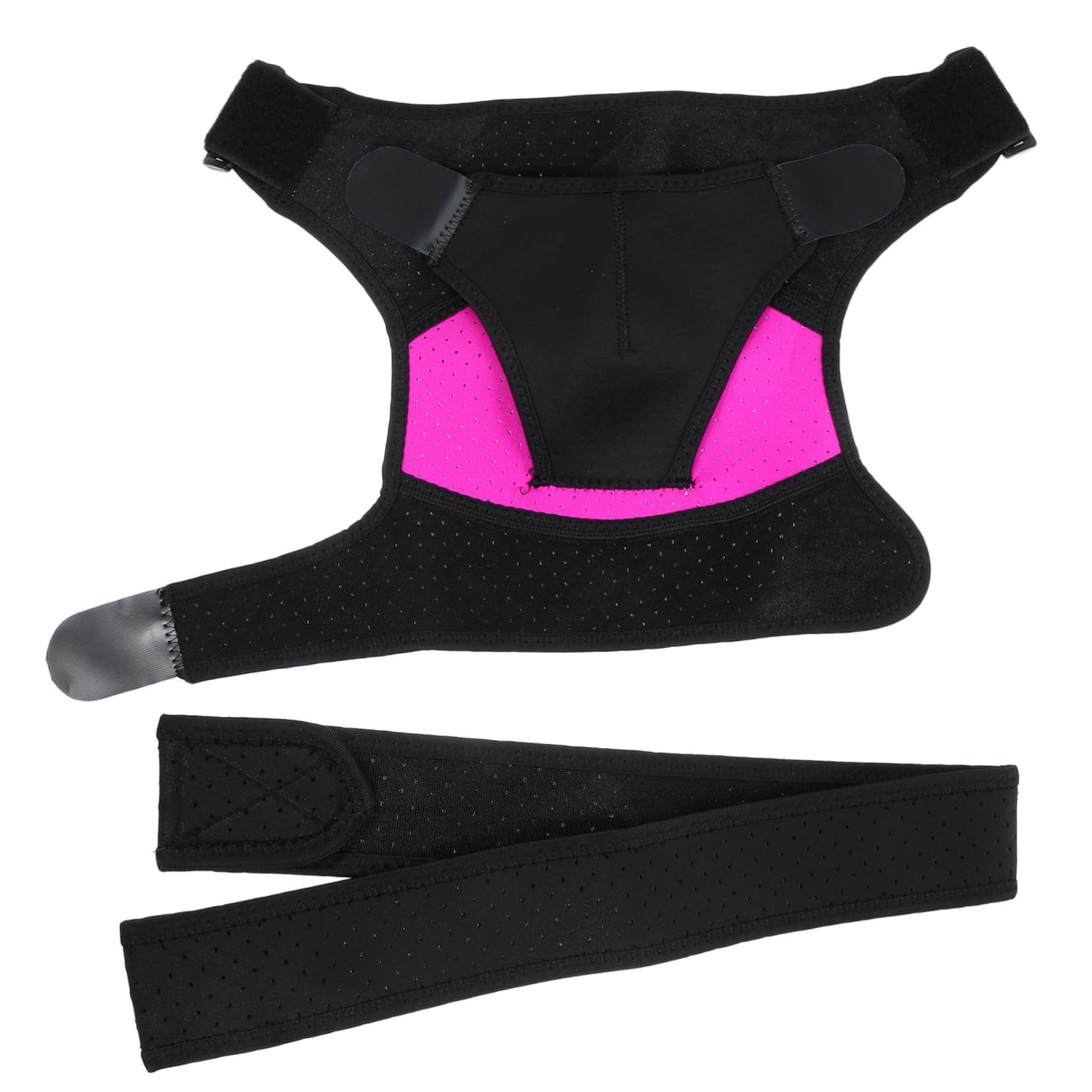 KOMBIUDA Shoulder Brace Cuff Support Sports Shoulder Compression Sleeve for Men Women Full Range of Motion Sturdy Blue