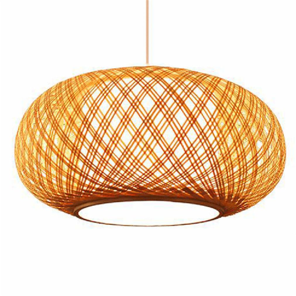 Suspension moderne en bambou fait main pour votre couloir