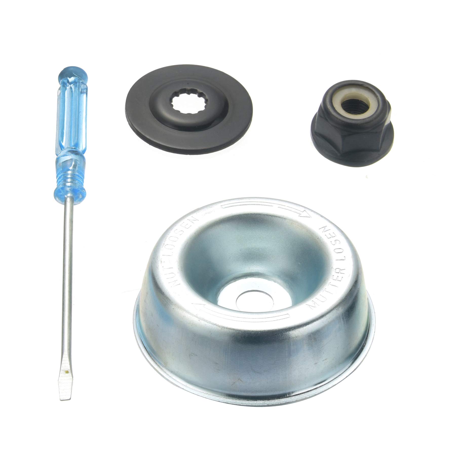 Metallklingen-Befestigungsset Für Rasentrimmer - Inkl. Schrägscheibe & Mutter