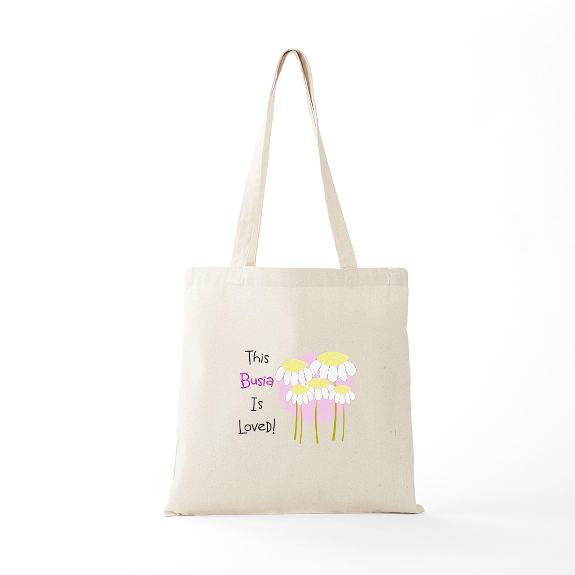 CafePress BRCA2 Tote Bag - Natural Canvas Reusable Shopping Bag With Custom Print, Two Sizes, Durable & Washable