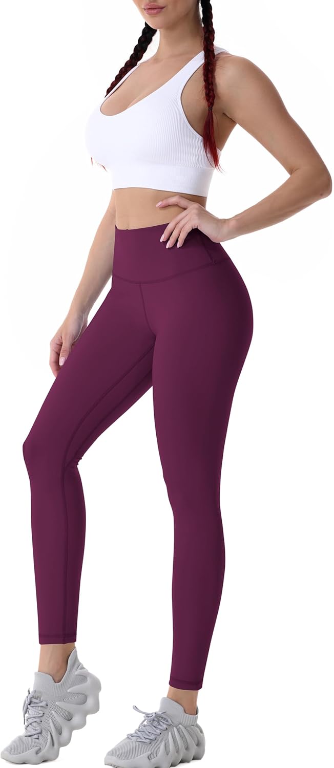 Sunzel Womens Workout Leggings with High Waist Tummy Control - Image 4