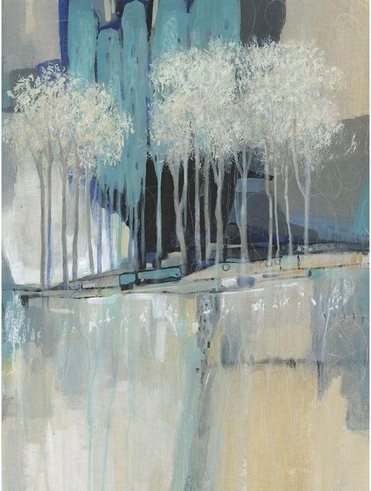 ArtDirect Whimsical Treeline II Unframed Art Print Giclee Poster by OToole, Tim - Ready for Framing with Customization Sizes 8x10, 11x14, 15x20, 24x32, 36x48, and 45x60 Inches