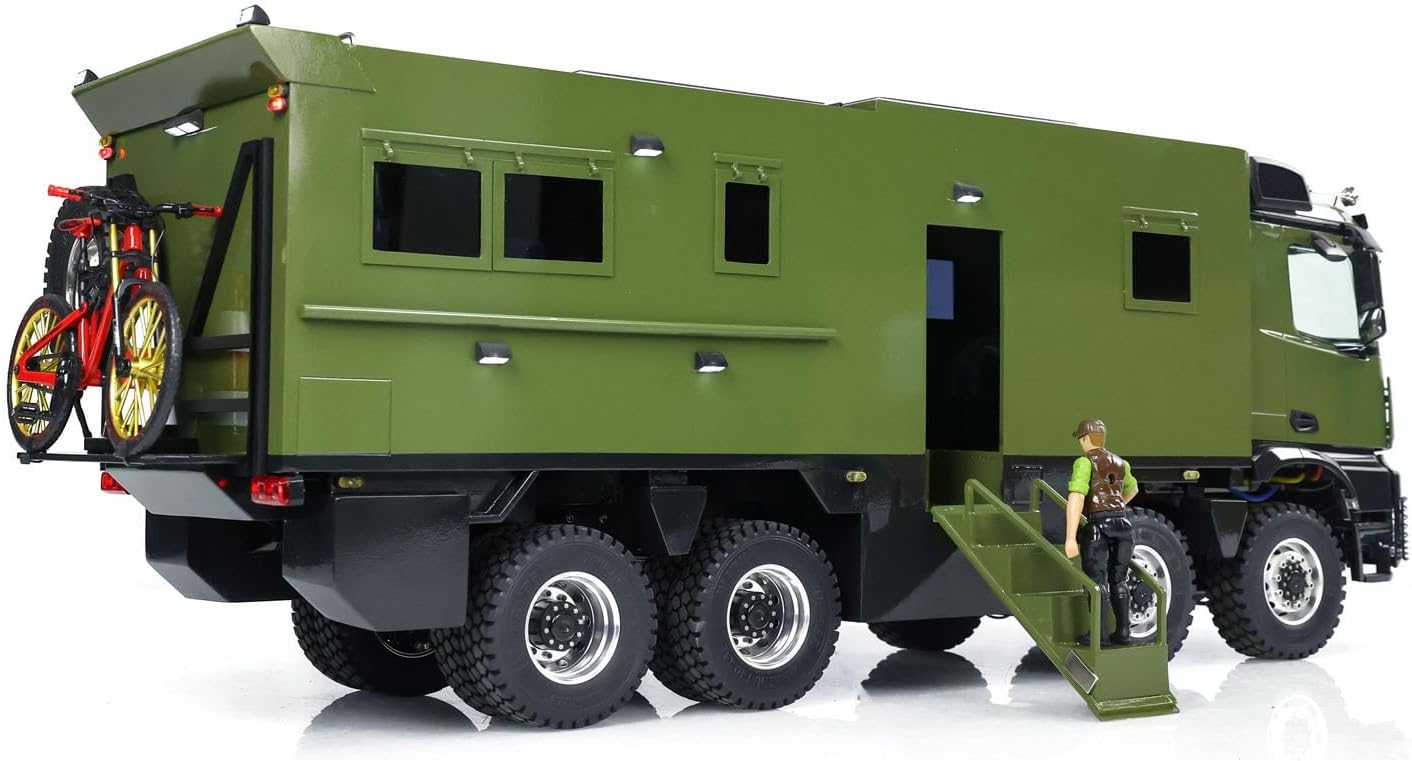 TOUCAN RC HOBBY 1/14 Metal Chassis RC Recreational Vehicle 8X8 Remote Control Touring Cars Model