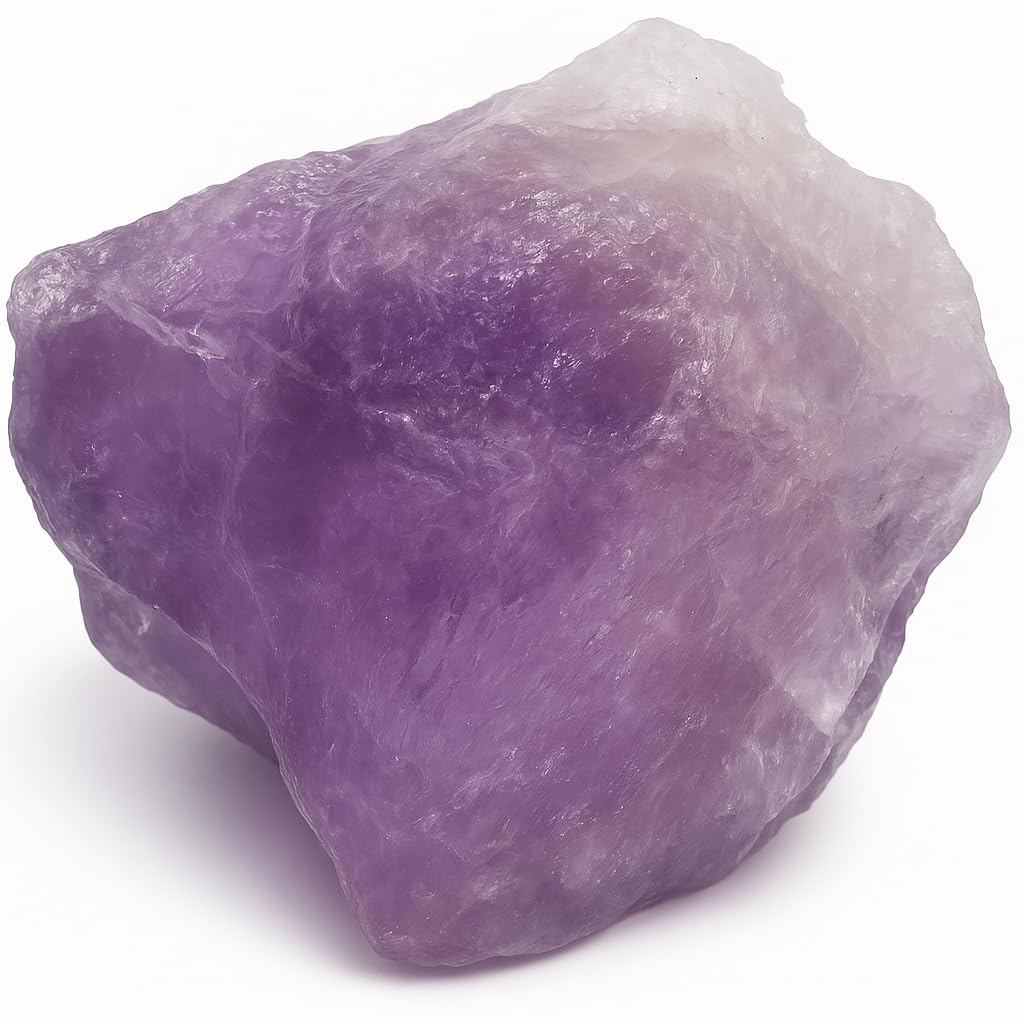 Imagen de catálogo asociada a Pandiui23 1 piedra natural amatista en bruto, 6-7 cm, 100 gr, amatista