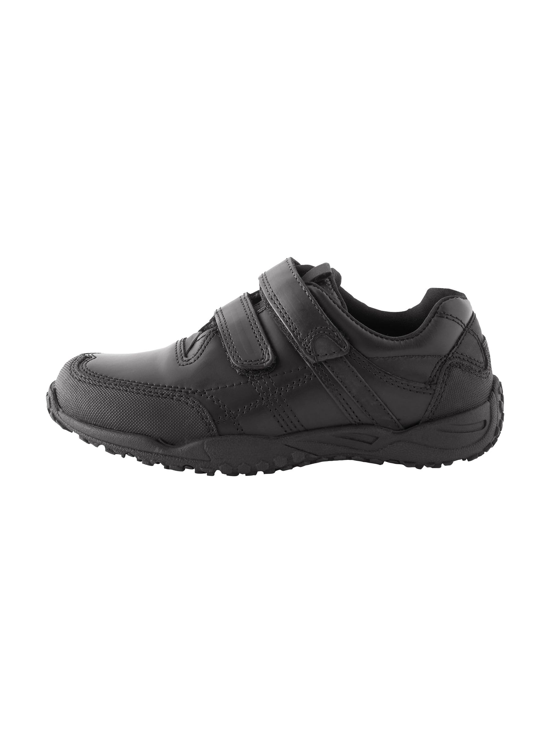 NEXT Niños Zapatos Escolares de Cuero con Cierre con un Toque