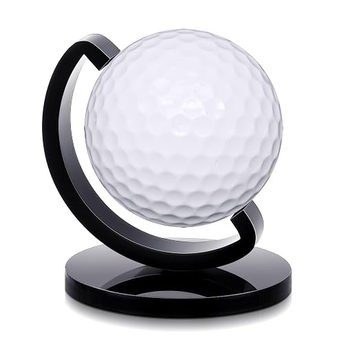 Wenqik 1 Pcs Globe Shaped Golf Ball Display Stand, Tabletop