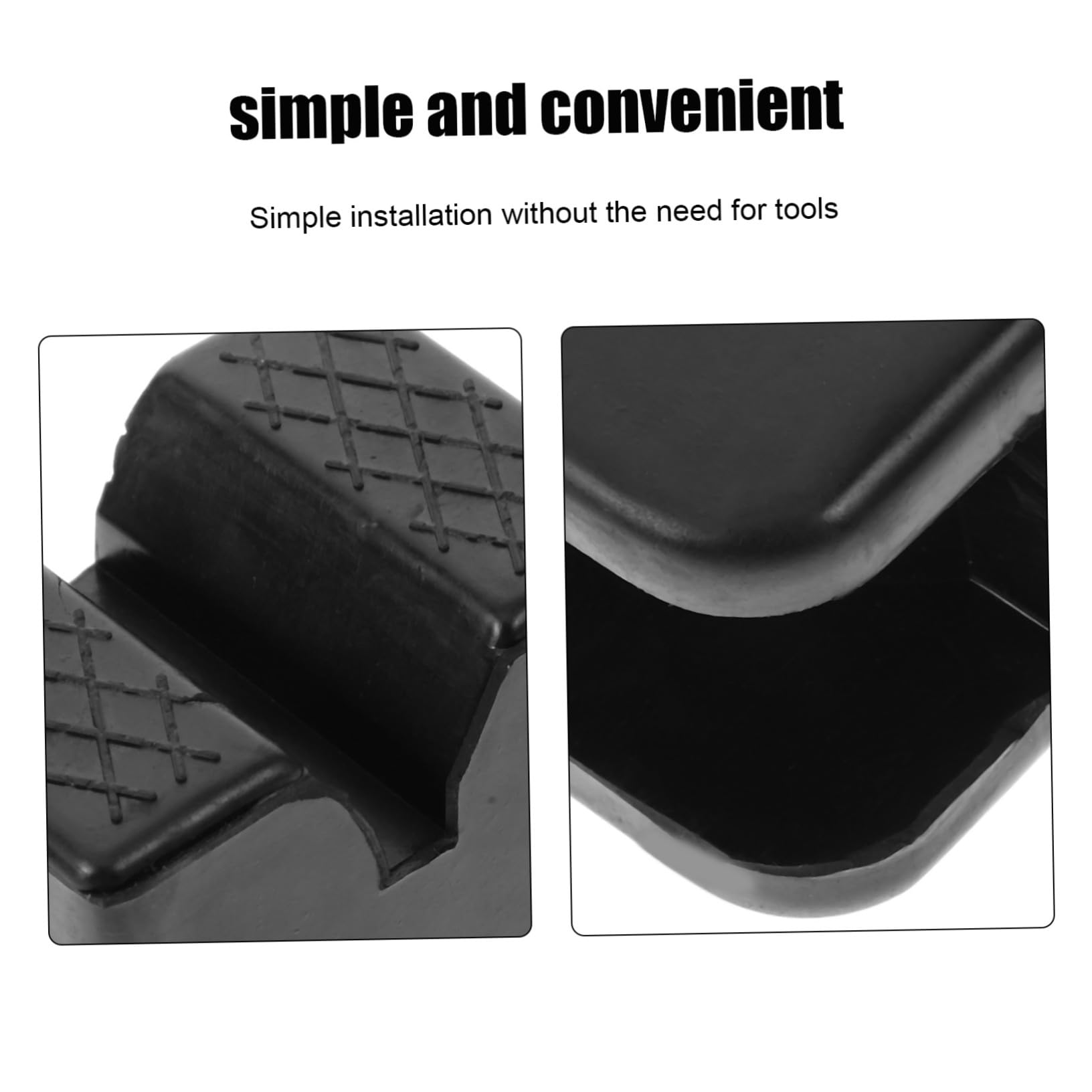 Coussin De Cric, 4 Pièces Coussinet De Levage Universel Jack Support De