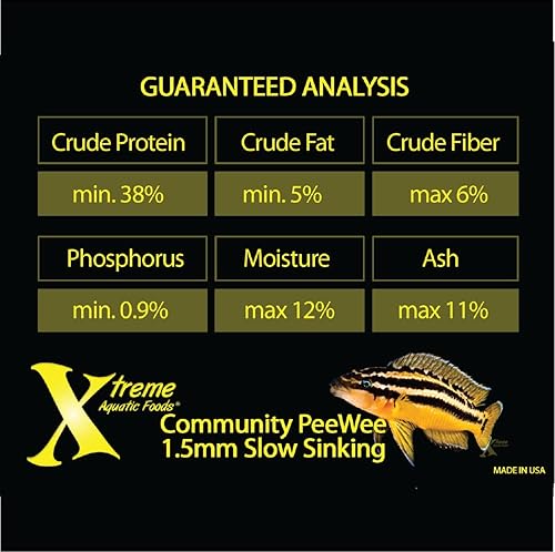 Miniatura 10 de Xtreme Aquatic Alimentos 2131-g Comunidad Pee-Wee pescado Alimentos
