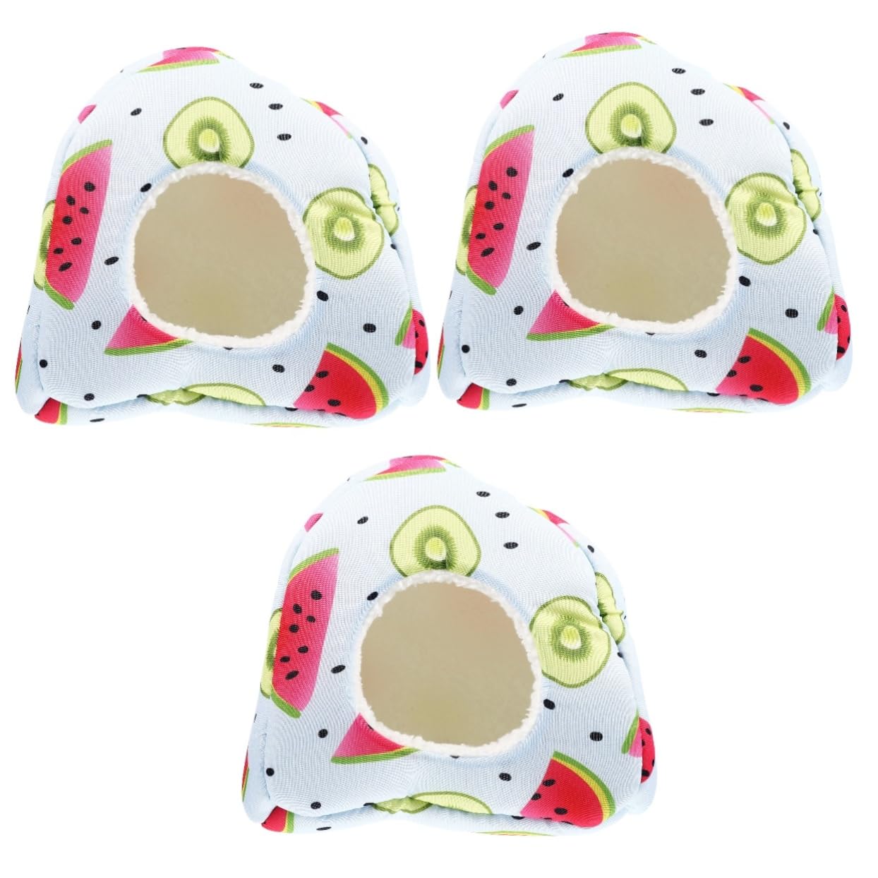 Yardwe 3stücke Kuschelnest Für Kleine Haustiere Warmes Hamsternest Für Meerschweinchen Zuckergleiter Und Andere Kleintiere Und Für Wintertage Weichem
