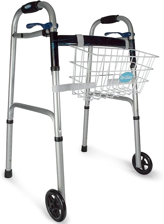 Top Glides Deluxe Wire Walker Basket