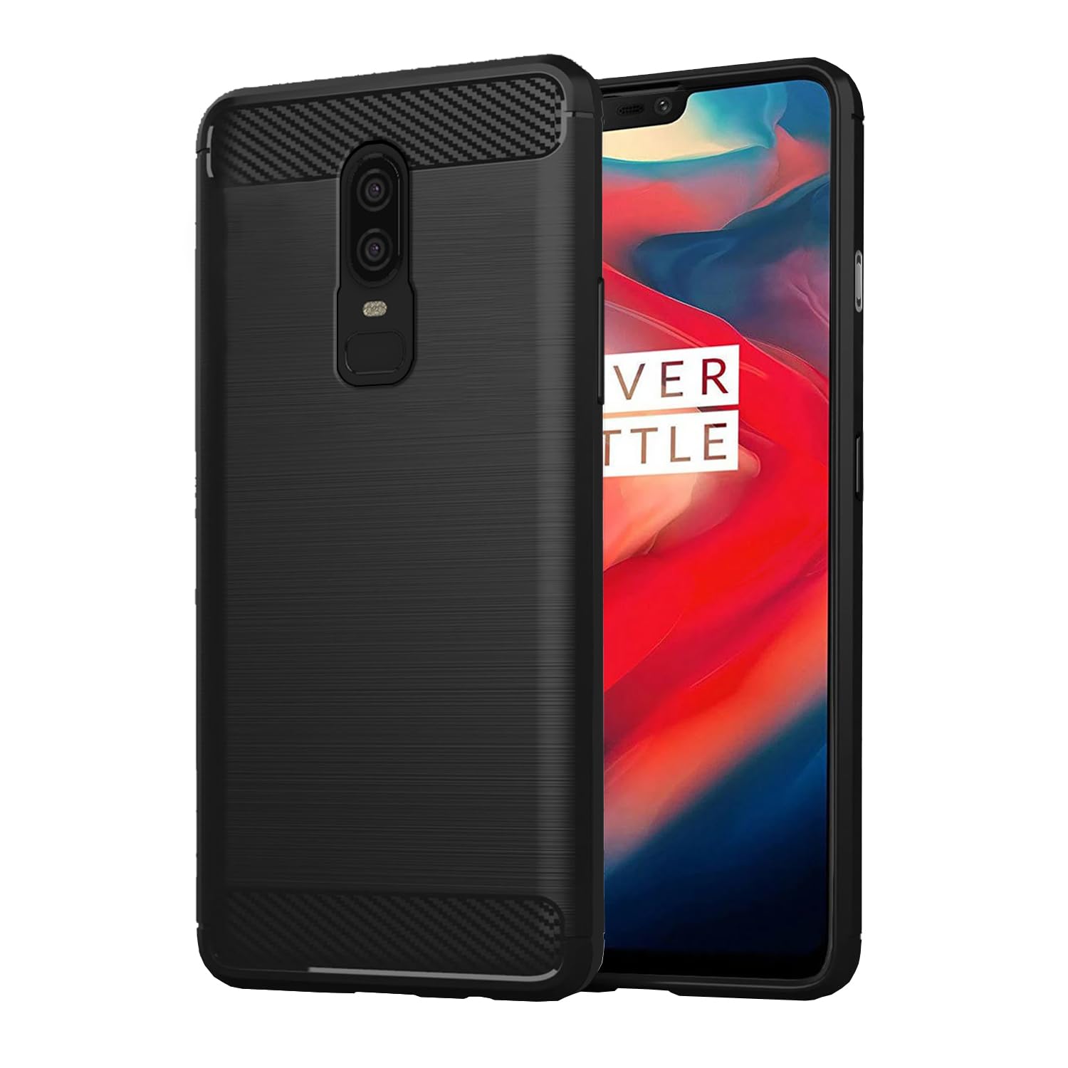 Pikkme Oneplus 6 Back Cover |Hybrid Shock Proof | Matte Soft Silicon Flexible | Back Case for Oneplus 6 (Black) (B08LCK3QHG) Amazon Price History, Amazon Price Tracker