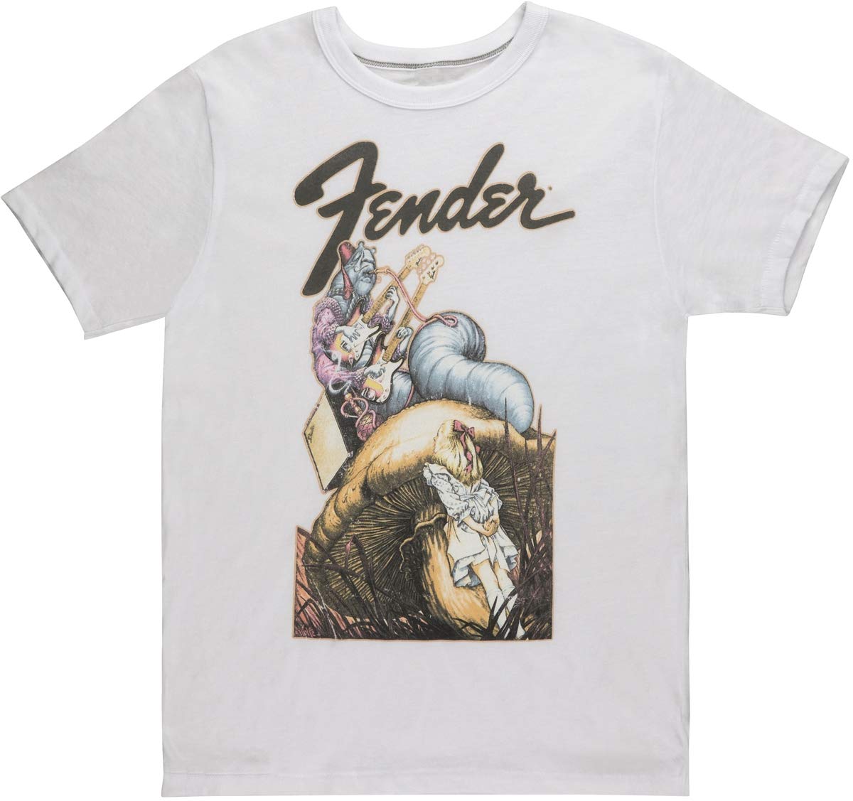 Fender Alice in Wonderland Classic Fairytale Advertisement Crew 