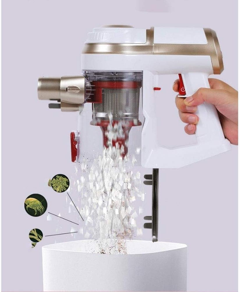 Hard Floor Vacuum Cordless Vacuum Cleaner, 9KPa Powerful Suction Stick and Handheld Light Weight Bagless 0.6L Large-Capacity Dust Cup Vacuum Ideal for Hard Floor Carpet for Home (Color : C)