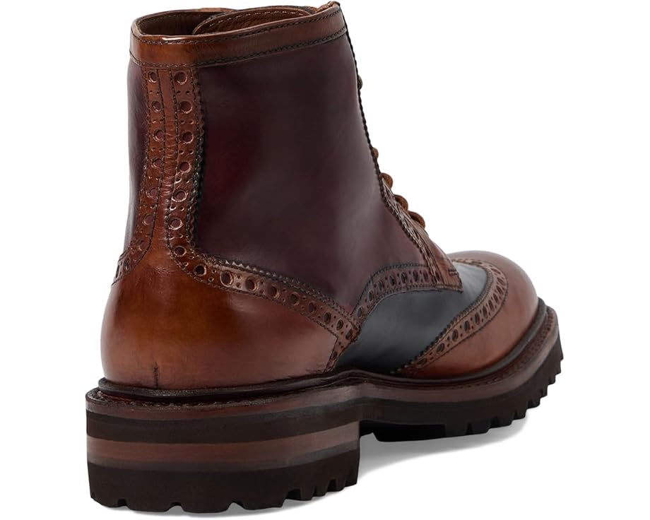 Johnston & Murphy Collection Dudley Lug Wingtip Boots - Back View