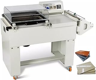 INTSUPERMAI Autoauto Film Shrink Packing Machine Sealing and Cutting Shrink 2 in 1 Thermal Shrink Machine Box Shrink Wrapping Machine220V for POV,Â POF,Â PP