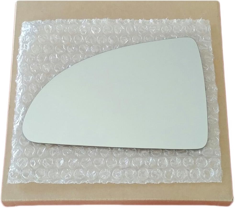 Mirror Glass and Adhesive for 05-10 Chevy Cobalt or 07-09 Pontiac G5 Driver Left Side Replacement Glass