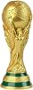Generic 10.6 Inch 27 cm World Cup Trophy Replica Resin Football Collectibles Sports Fan Trophy Gold Bedroom Office Desktop Decor