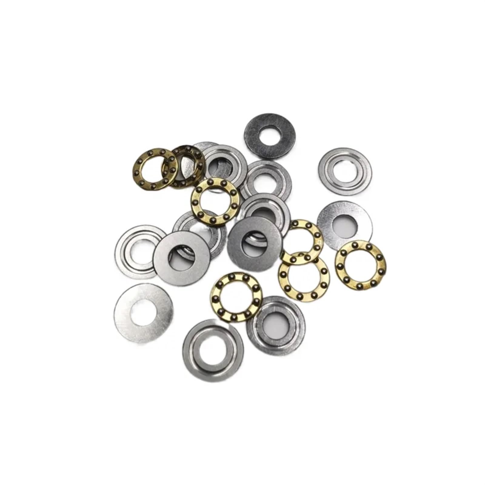 Rodamiento de F8-16M 8x16x5mm (10 uds) ABEC-1 miniatura F8 16 M rodamientos de bolas axiales de empuje F8 16M con pista de rodadura ranurada