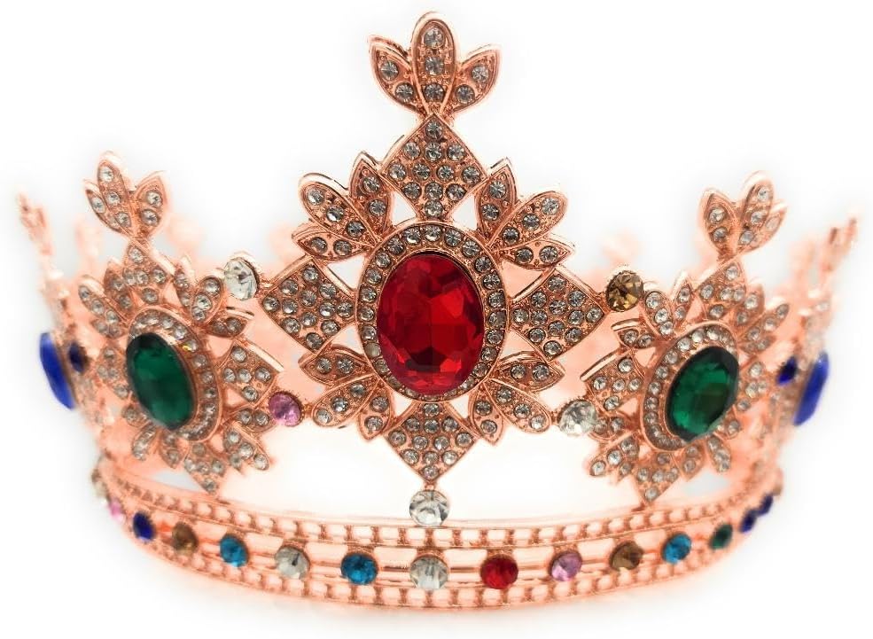 Corona para Orishas, Santeria - Rhinestone Tiara Crown, Unisex