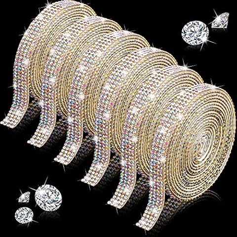 Outus Crystal Rhinestone Diamond Ribbon Roll Cover