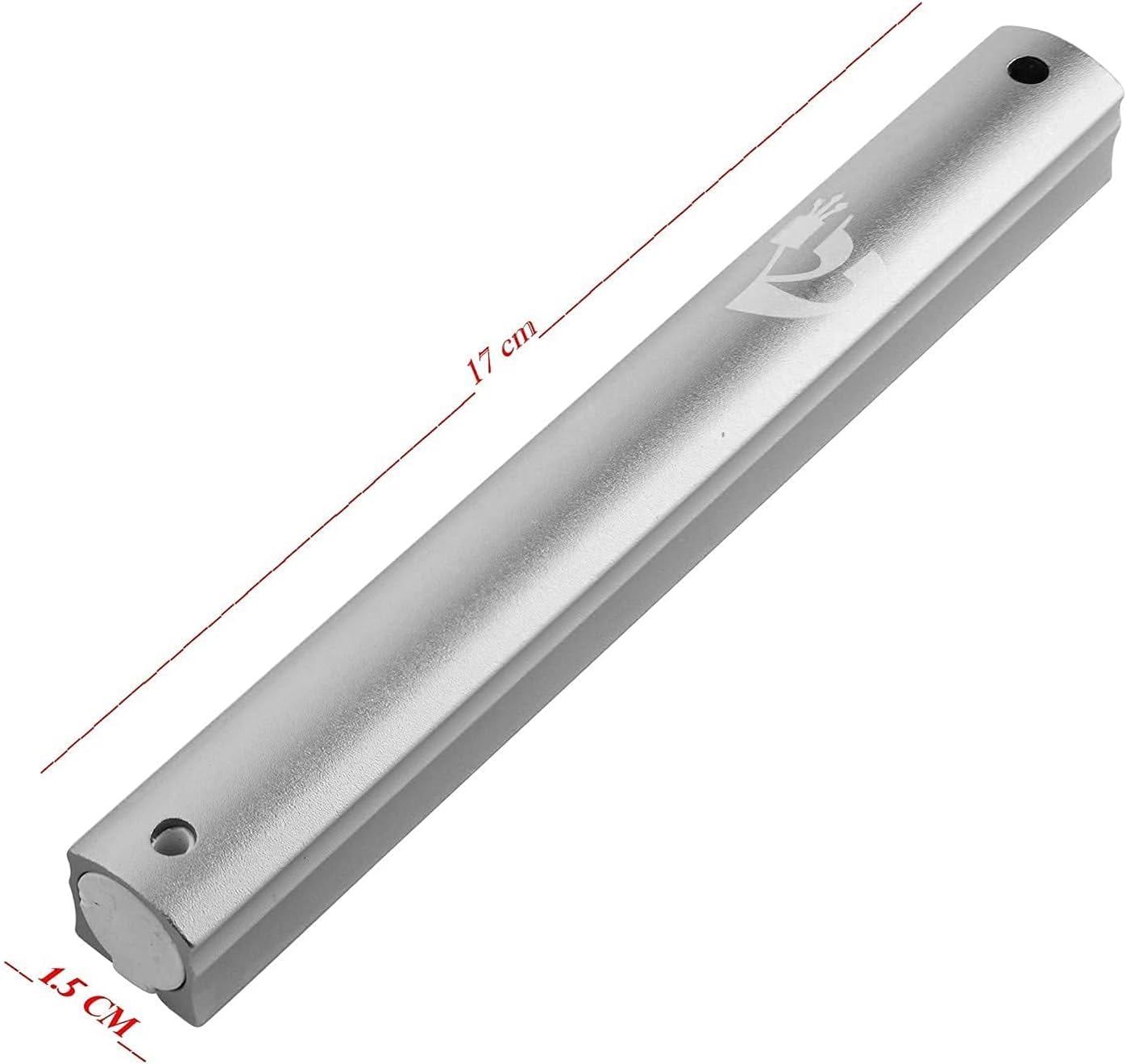 MEZUZAH CASE Holder ALUMINUM Tight and Strong Waterproof Rubber Cork Silver Engraved shin LOT OF 50 PCS (SILVER, 15)