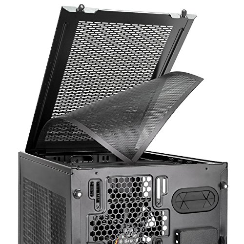 Thermaltake - Core X1 - Micro-Tour Boitier PC avec fenêtre (Mini-ITX) Gris