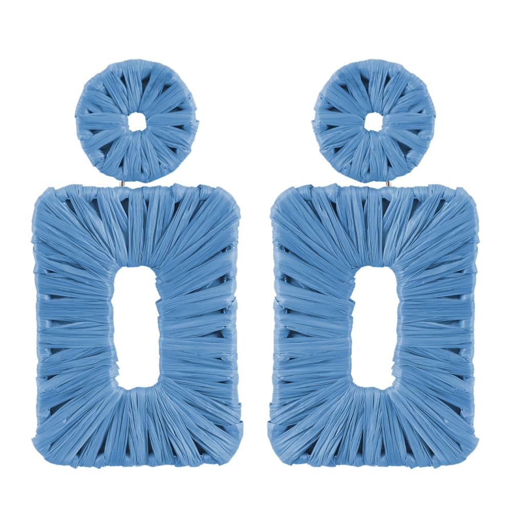 University Trendz Handcrafted Boho Blue Square Thread Work Earrings (B0CFHTQQ8Y) Amazon Price History, Amazon Price Tracker
