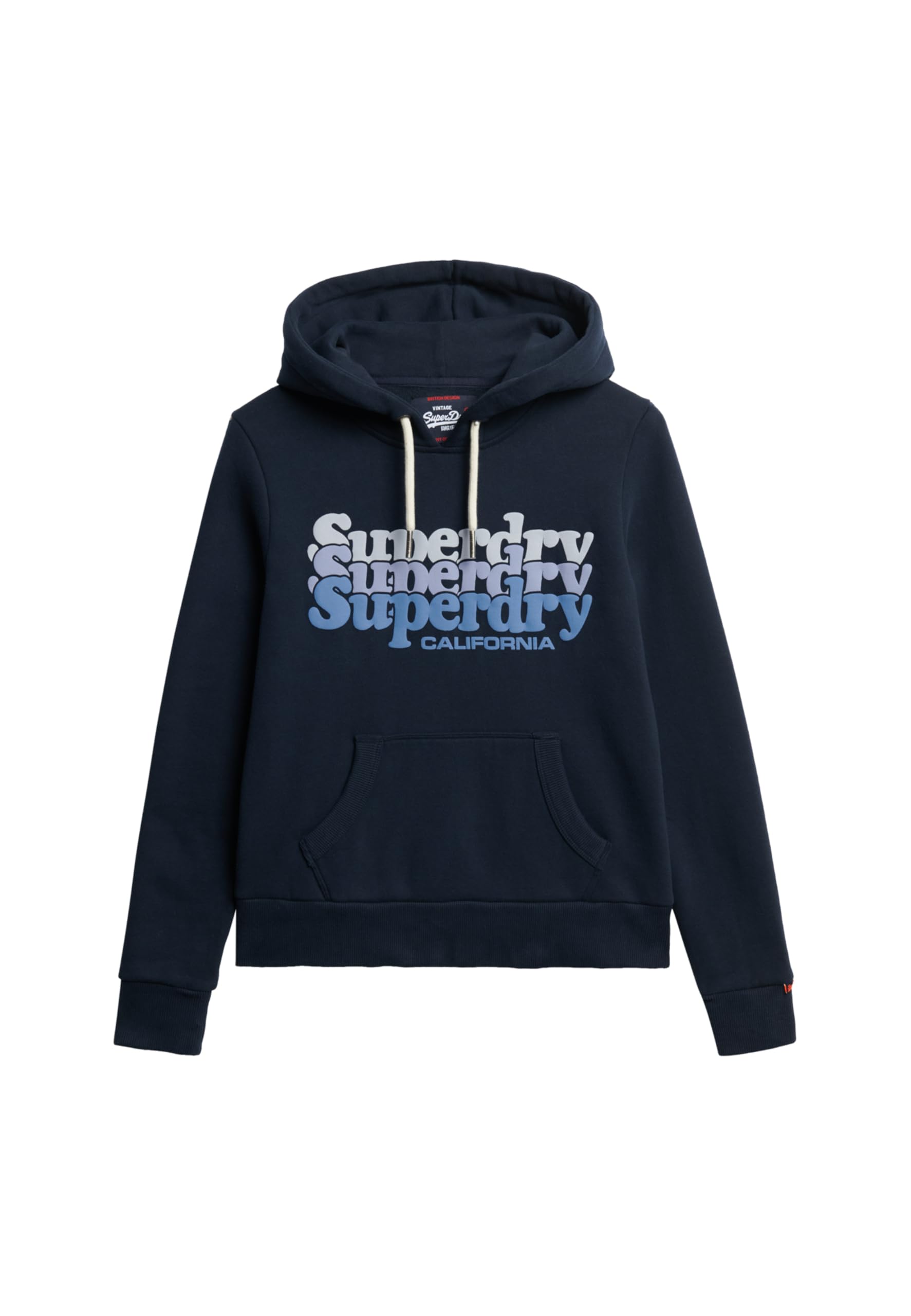 Superdry Women's Bleu Hooded Sweatshirt Stacked