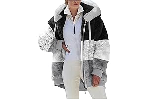 Cozy Indulgence: Women's Oversized Sherpa Teddy Coat for Amazon Mystery Boxes