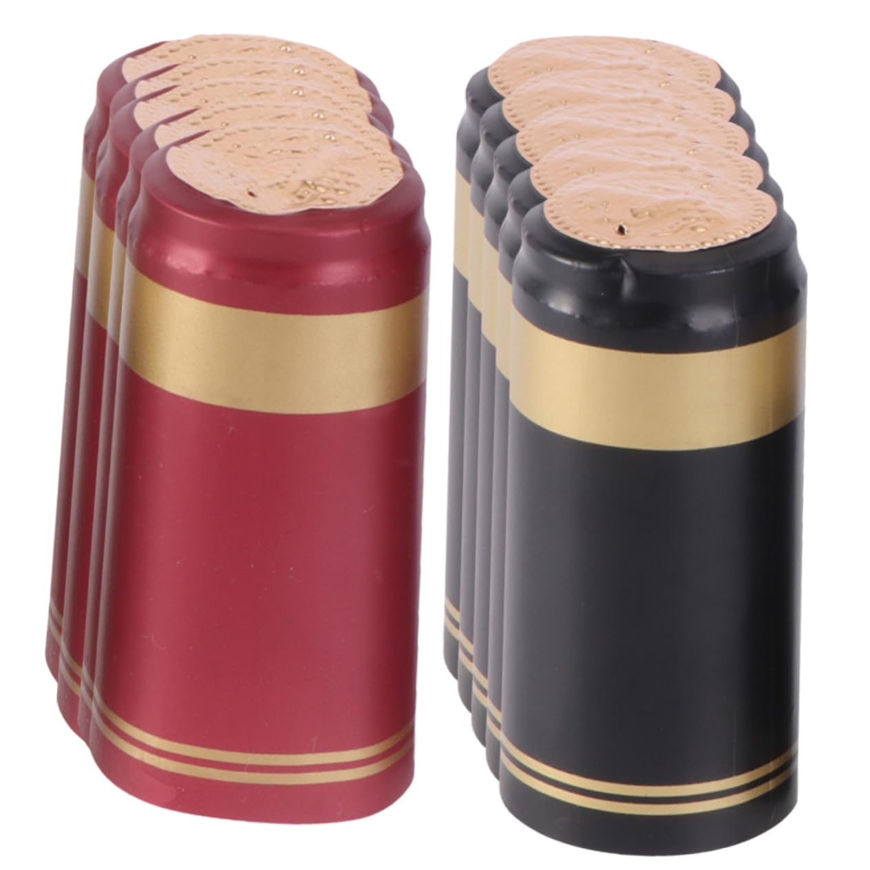 SOLUSTRE Pcs Wine Bottle Seal Capsules Red Wine Heat Shrinkable Rubber Cap Heat Shrink Sealing for Home Use
