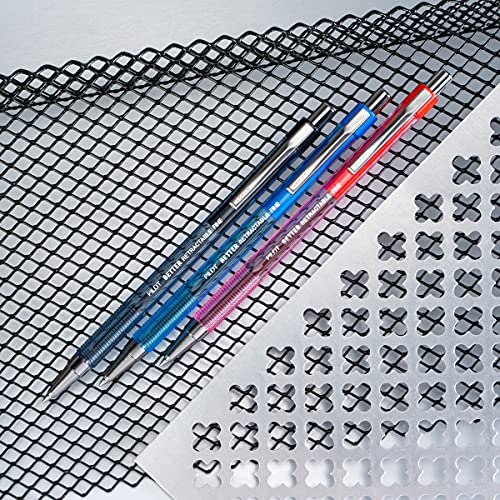Image of Pilot Better Ball Point Retractable Pens, Medium Point, Assorted Colors, 10 Count (16773)
