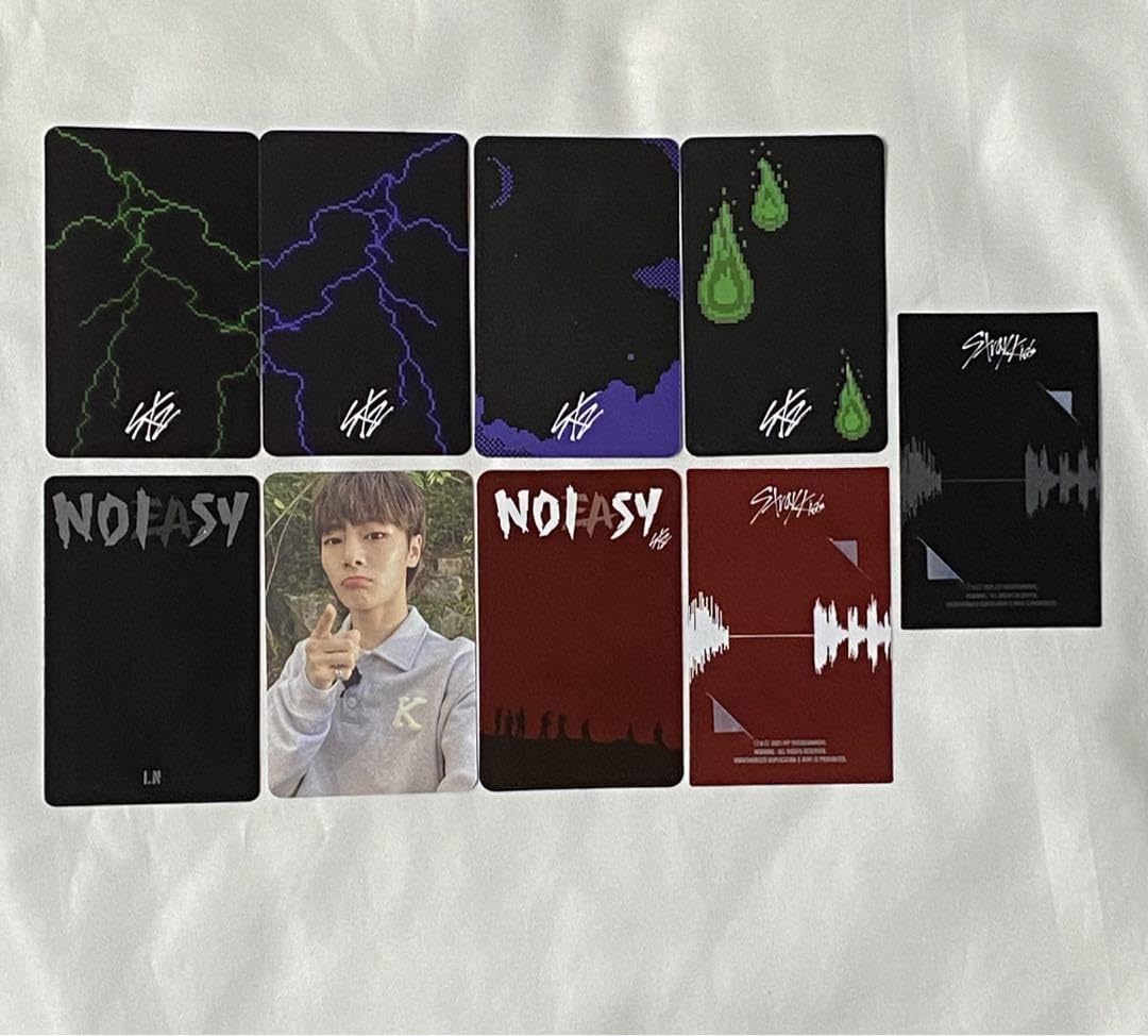 straykids NOEASYトレカコンプセット Amazon.co.jp: stray kids スキズ NOEASY トレカ 8枚 コンプ