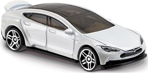 Hot Wheels 2017 Factory Fresh Tesla Model S 175/365, White