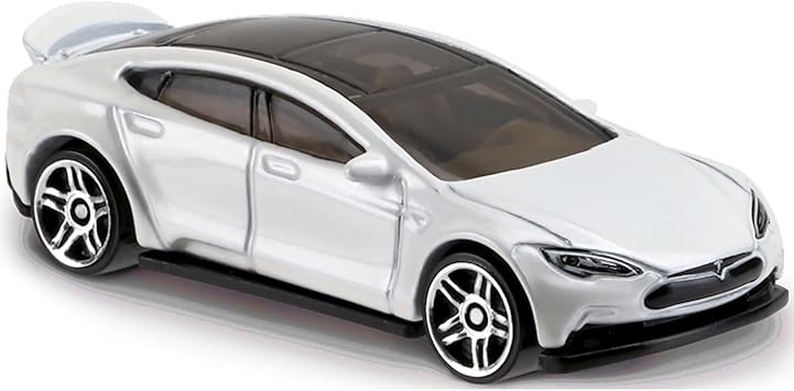 Hot Wheels 2017 Factory Fresh Tesla Model S 175/365, White