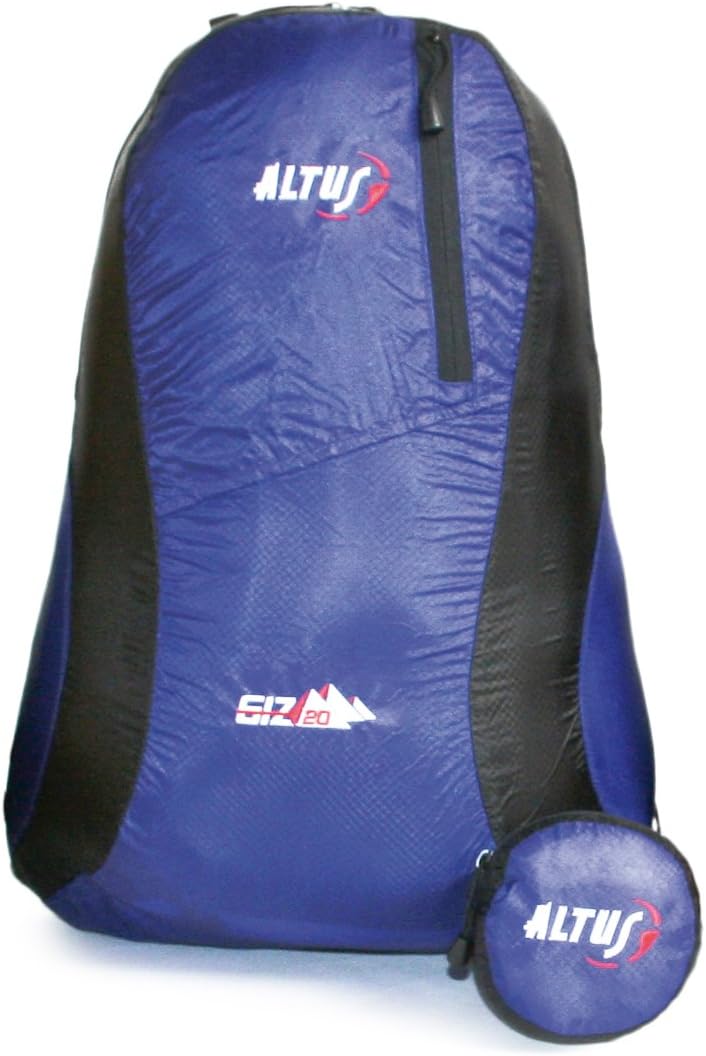 Amazon.com: Altus Unisex Giza 20 Mochila, Negro/Azul, Litro : Deportes y  Actividades al Aire Libre