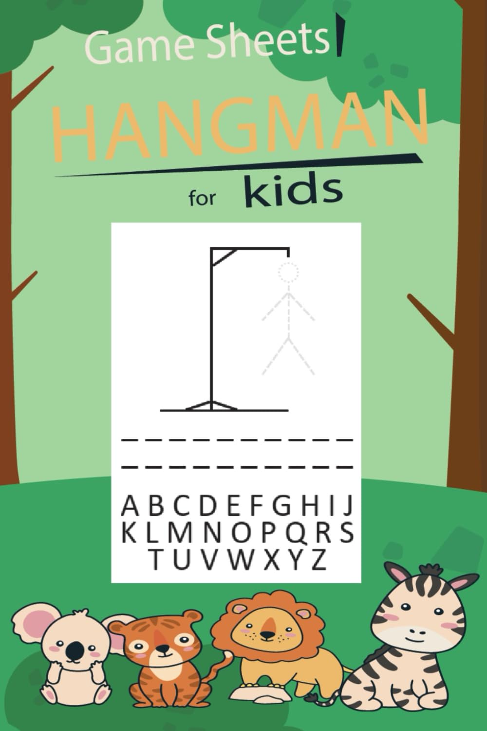 Hang Man Puzzles, 120 Games: Hangman Game For Kids, Hangman Paper And Activity Book, Hangman Brain Game Book , Funny Hangman Puzzles Game Book, Hangman Game Sheets