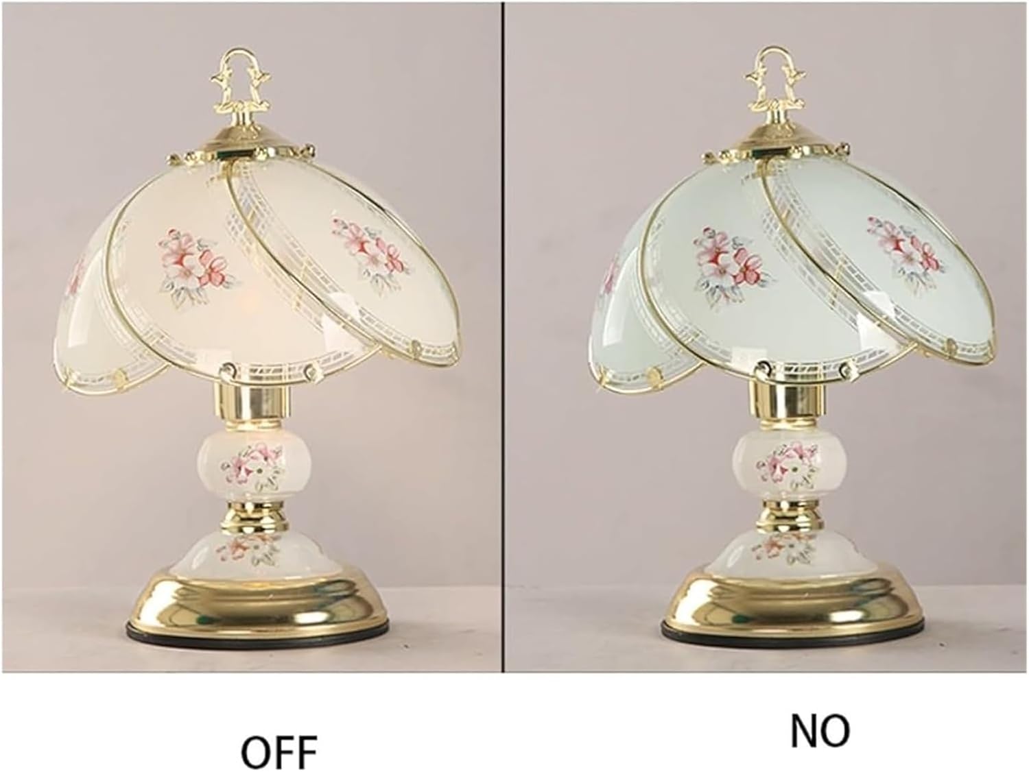 Table Lamps Multifunction Desk lamp American Style - Fashion Glass Desk Lamp Living Room Den Bedroom Bedside Table Lamp Decor,Crystal Chandelier