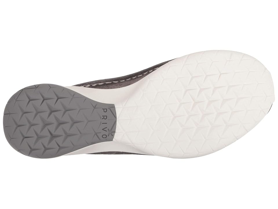 

Clarks PrivolutionEx (Light Grey Leather) Women's Slip on Shoes, Gray