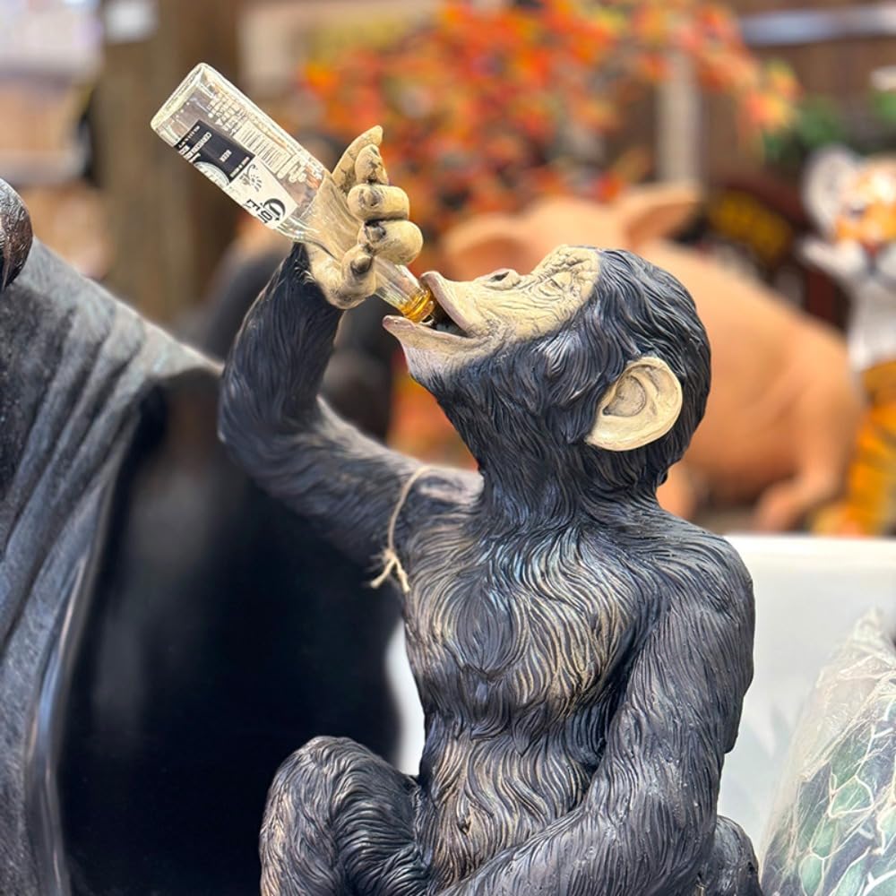 Amazon.com: Akizuki Boeki Boozy Chimp Bottle Holder 140099 W 18.9