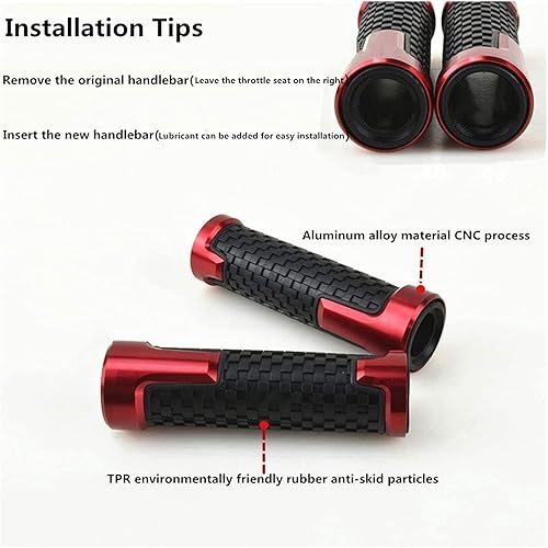 Miniatura 3 de Empuñaduras de manillar para Honda CBR 600 RR CBR 600RR CBR600rr 2003 2004 2005 2006 2007 2008 2009 2010 2011 manillar de motocicleta Agarraderas de