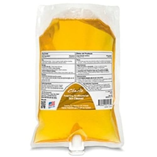 Miniatura 3 de Betco Clario Limpiador antibacteriano espumoso para la piel, aroma neutro fresco, 33.8 fl oz, paquete de 6