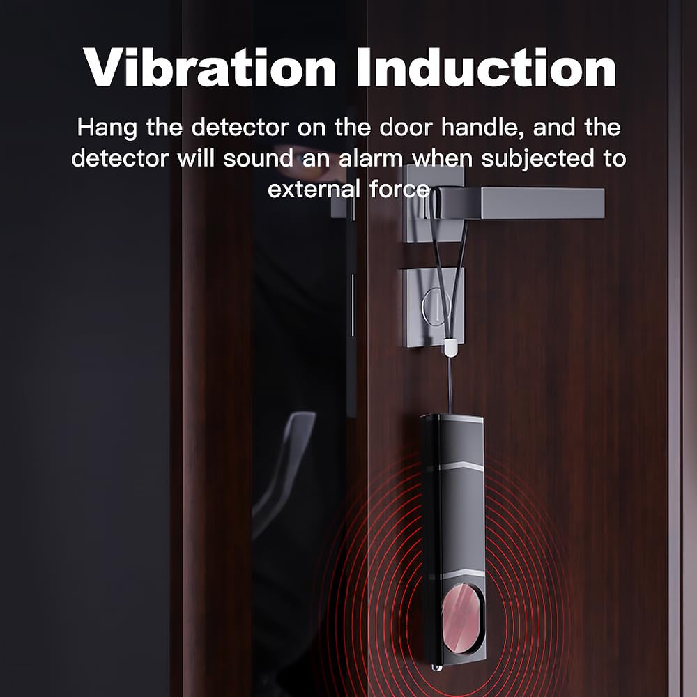 NXPGKEA Hidden Camera Detector, Anti-Spy Detector, Hidden Device GPS Detector, Camera Detector, Bug Detector, Privacy Protector, Signal Scanner for Hotels Office Home Travel, 5 Levels Sensitivity