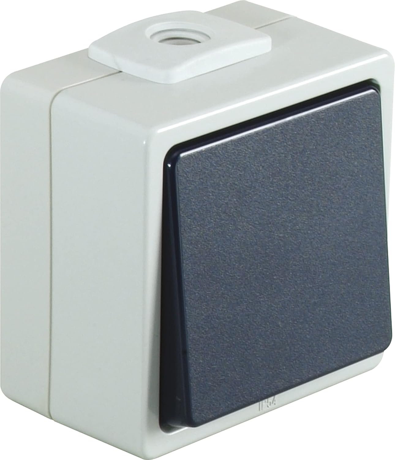 OPUS® AQUA Universal Push Button Switch Light Grey/Blue