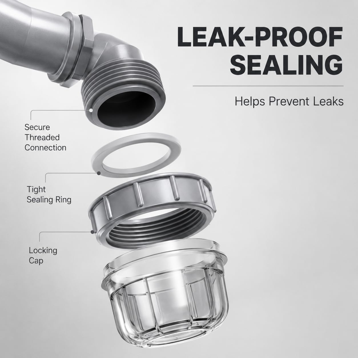 Kit Scarico Lavello Doppia Vasca per InSinkErator Premium 700 EC