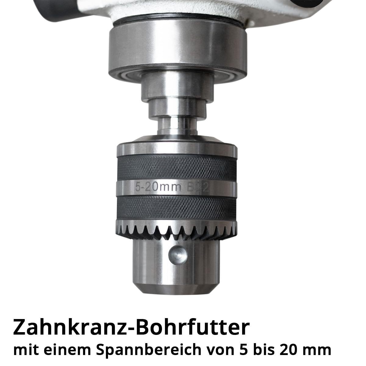 STAHLWERK Säulenbohrmaschine 900 W – Bohrdurchmesser Ø 5-20 mm, 280-2.380 U/min, präzise Standbohrmaschine für Heimwerker und Metallbauer, robuster Bohrtisch und Metallfuß für stabilen Stand