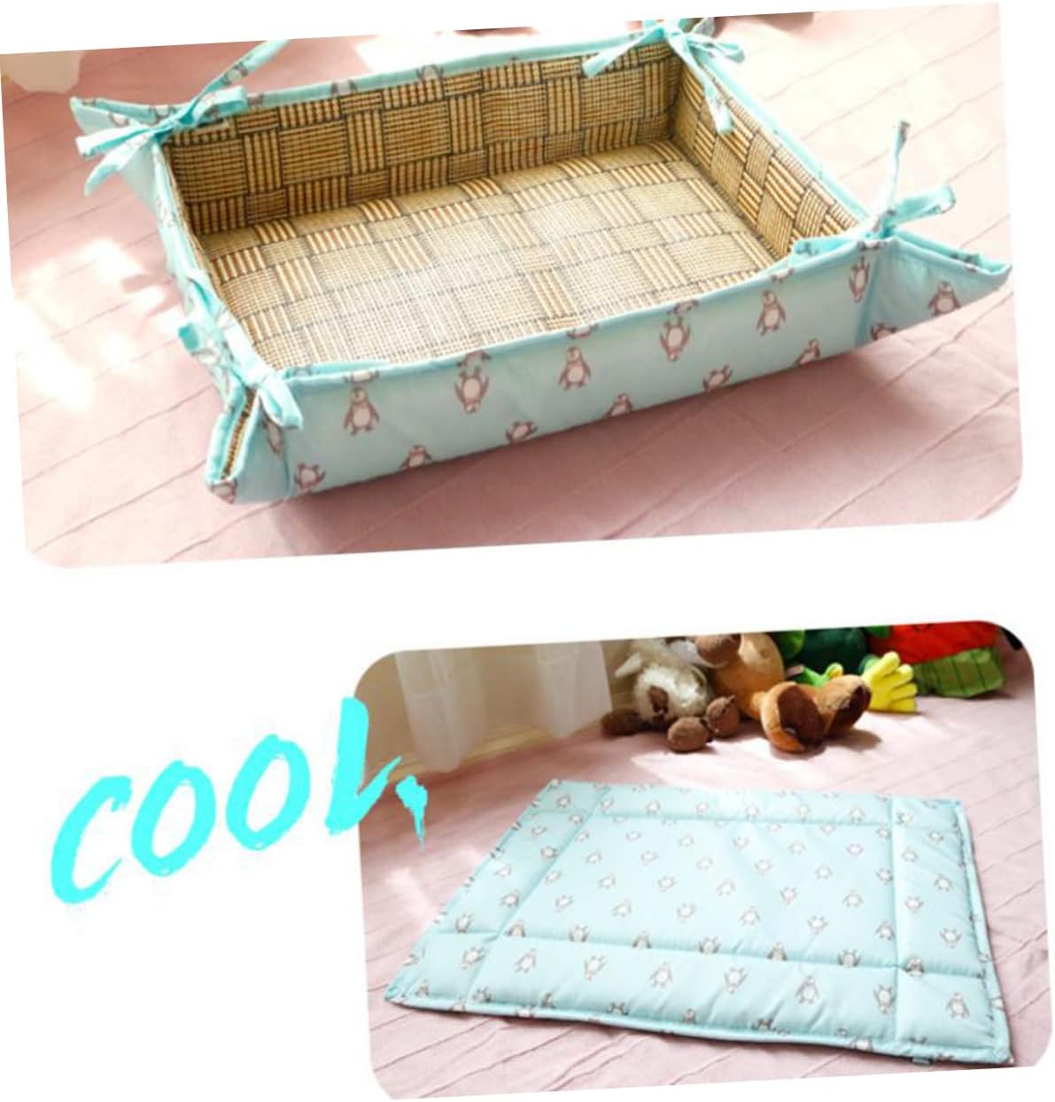 1pc Pet Rest Mat for Dogs and Cats Sleeping Mat and Cool Design Pet Berth for Home Use Non- Materials