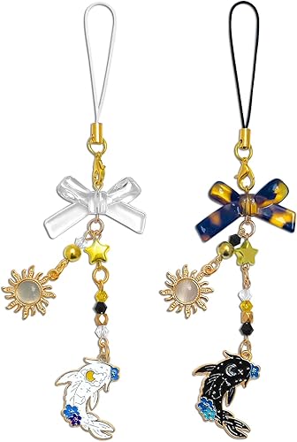 Miniatura 16 de 1-4 dijes lindos para teléfono, correa estética Y2K, dijes para celular rosa, fresa, mariposa, estrella, Y2K, accesorios para llavero de bolso